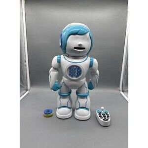 Lexibook Powerman Kid Educational Bilingual Robot w Remote & Discs